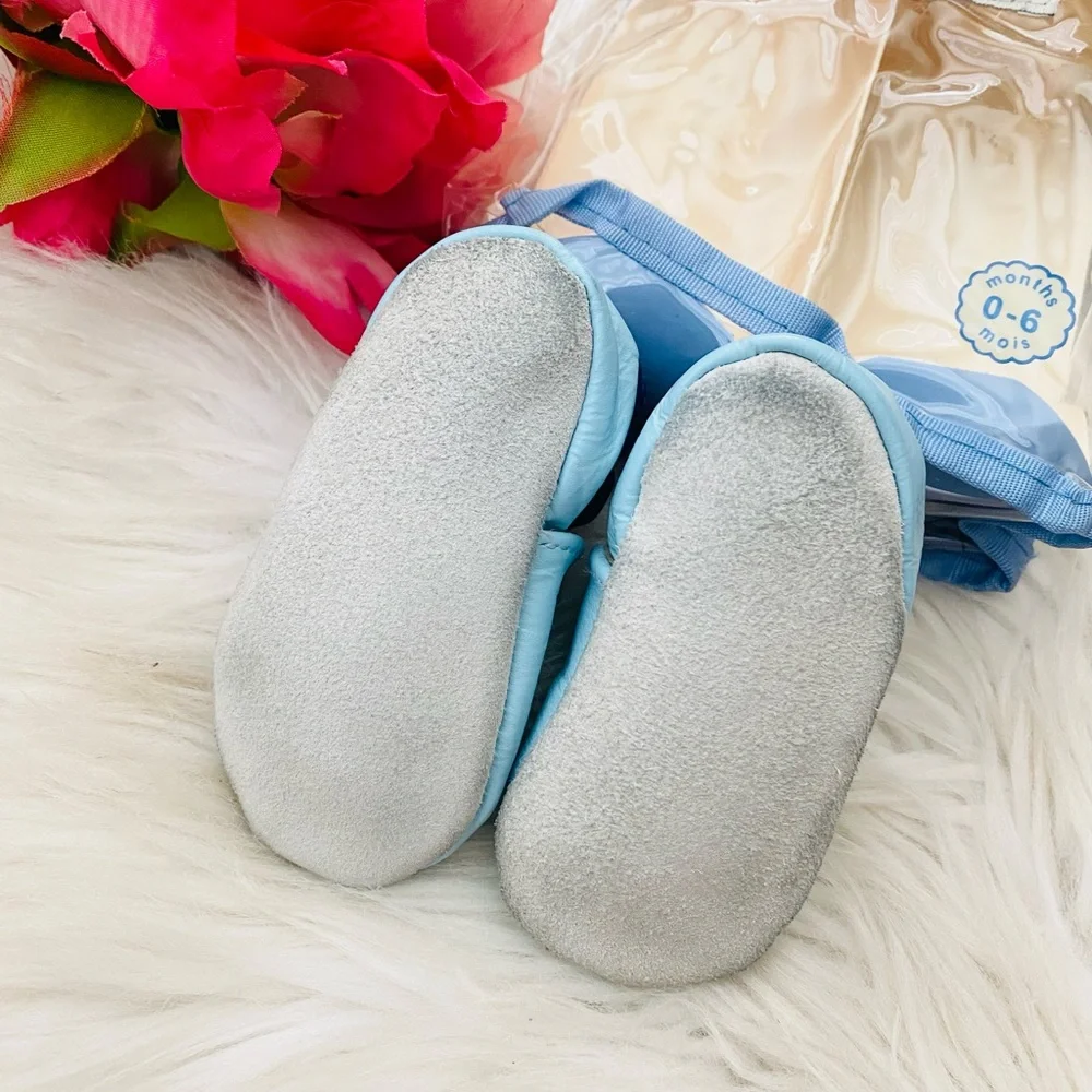 Robeez Baby Snowman Moccasins